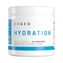 Kaged Electrolyte Hydration Powder Hydracharge Apple Limeade Sports Drink for Men and Women Pre, Post, Intra Workout Suplemento 60 Servings