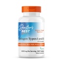 Mejor colágeno del médico Tipos 1 &amp; 3 con Peptan, No GMO, Gluten Free, Soy Free, soporta el cabello, la piel, las uñas, los bonos de Tendons, 1000 Mg, 540 Tablets