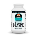Fuente Naturals L-Lysine Free Form, 1000 mg - Suplemento Aminoácidos Apoya la formación energética &amp; Collagen - 200 Tablets