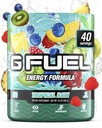 G Fuel Tropical Rain Energy Drink Powder, Pre Workout Caffeine Mix for Gaming, Sugar Free Focus Amino, Vitamina + Antioxidantes, 9.8oz (Fruit Medley, 40 Servings)