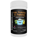 Laboratorios Inteligentes 6 Billones CFU Kids/Children's Probiotics with Prebiotics, Sunfiber and FOS, for 10x More Effectiveness, One A Day Great Taste Chewable Probiotic, 60-Day Supply, Third-Party Verified