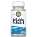 KAL Acidophilus Tablets, Probiotic-5 Capsules, 3 Bil, 60 Condes