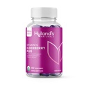 Hyland's Organic Elderberry Plus Gummies, Organic Black Elderberry con ZINC y Vitamina C, Immune Support Supplement for Adults, 60 Vegan Gummies (30 Days)