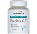 TRANSFORMACIÓN LA GENESIS DE LA BUENA SALUD Enzima Probiótico 42.5 Suplemento para los soportes de equilibrio intestinal saludables, eliminación &amp; función inmune Alentando más digestión completa, 30 cápsulas