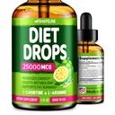 Diet Drops - Appetite Suppressant for Women &amp; Men - Made in The USA - Natural Metabolism Booster - Diet Drops with Garcinia Cambogia 1 Fl Oz