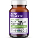 Nuevo capítulo Advanced Perfect Prenatal Vitaminas, 192ct, Hecho con ingredientes orgánicos, no transgénicos para bebé saludable &amp; madre - Folate (Methylfolate), Hierro fermentado entero, vitamina D3 + jengibre