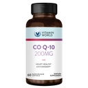 Vitamina World CoQ10 200 mg Softgels, Coenzyme Q10 Suplementos para soporte antioxidante, salud cardíaca y producción de energía, Gluten Free, 60 Rapid Release Softgels