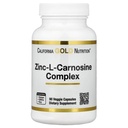 California Gold Nutrition Complejo Zinc-L-Carnosine, 90 Veggie Caps