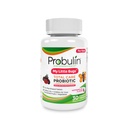 Probulina Total Care Kids Probiotic Chewable Tablets, My Little Bugs Prebiotics, Probiotics, and Postbiotics Chew Supplements, 5 Billion CFU, 15 Strains, 30 Count Bottle