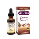Amber NaturalZ Vibactra Immune Apoyo Herbal Suplemento para Perros, Gatos, Aves, Películas de Guinea y Conejos ← Pet Herbal Blend for General Health ← 1 Fluid Ounce Glass Bottle ← Manufactured in The USA