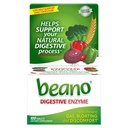 Enzima Digestiva Beano, Alivio de Gas Preventivo para Adultos, Ayuda a prevenir el gas &amp; Bloating, 100 Tablets