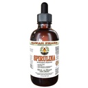 Extracto líquido libre de alcohol, Spirulina orgánica (Arthrospira platensis) Alga seco Glycerite Natural Herbal Suplemento, Hawaii Pharm, USA 2 fl.oz