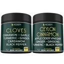 Bundle 7in1 Cloves Suplemento &amp; 6in1 Premium Ceylon Cinnamon Suplementos