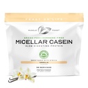 Muscle Feast Grass Fed Micellar Casein Protein Powder, Pasture Raised &amp; Hormones Free, Slow Digesting Casein Protein - Supports Overnight Muscle Recovery, Gluten Free Protein Powder - Vanilla, 4lb
