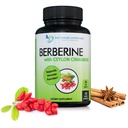 DOCTOR RECOMMENDED SUPPLEMENTS Berberina con canela de Ceylán - 1200mg Berberine &amp; 100mg Ceilán orgánico Cinnamon - 120 cápsulas vegetarianas, sistema sano de inmunología &amp; bienestar gastrointestinal
