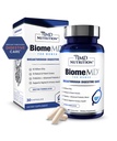 1MD Nutrición BiomeMD Probióticos para Mujeres - Prebióticos y Probióticos diarios para Mujeres - Más de 60 Billones CFUs, 15 Strains - Mujeres Probiótico para apoyar la salud urinaria y vaginal - 30 cápsulas