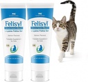 L-Lysine Gel for Cats (5oz) – Soporta Immune, Respiratory y Eye Health. Eases Sneezing, Runny Nose y Watery Eyes. Tasty Salmon Flavor - Made in The USA (2 Pack)
