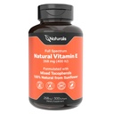 Naturalis Sunflower Vitamina E 268mg (400 UI) con Tocopherols mixtos ← Esquí esencial Vitamina &amp; Apoyo inmunitario ← No GMO, Soy &amp; Gluten Gratis ← 300 Softgels