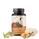 Peak + Valley Nootropic Brain Support Suplemento para Memoria " Focus with Lion's Mane Mushroom " Ashwagandha - 60 Ct Adaptogen Capsules - Adultos/Seniores - Cognitive, Brain Fog, Energy Formula