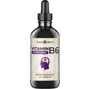 Vitamina B6 Liquid Drops - Pyridoxine hcl - Fast Absorbing - Soporte Función cerebral, sistema inmunológico, sistema nervioso y mood - 17 mg 1000% DV - Filler Free - 30 Day Supply - (2 oz) Para adultos