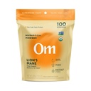 Om Lion’s Mane Mushroom Powder - Suplemento orgánico de setas y Nootropic - Memoria de apoyo, Focus y Nerve Health, 7.05 oz (100 servidumbres)