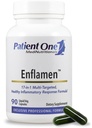 Pacientes One Enflamen Silencioso Suplemento para apoyar Respuesta Inflamatoria saludable y Confort Conjunto* Silencioso con Turmeric, Ginger, Capsicum y Más Silencioso 90 cápsulas