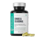 LES Labs Sinus " Seasonal – Sinus Relief, Nasal Health, Balanced Histamine Response, Clear Lungs " Respiratory Health – Butterbur, Quercetin, Nettle Root " Bromelain – Non-GMO Supplement – 60 Capsules