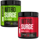 Nitrosurge Pre-Workout Jacked Factory en Grape & Fruit Punch Nitrosurge Shred Thermogenic Pre-Workout for Men &amp; Women
