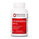 PROTOCOLO PARA LA VIDA BALANCE L-Tryptophan 500mg - Stress Relief and Relaxation - 60 Veg Caps
