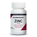 Kirkman - Zinc 20mg - 250 cápsulas - Soporte inmunitario - alta absorción - hipoalergénico