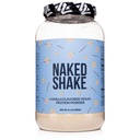 Afeitado desnudo - Vainilla Protein Powder - Afeitado de proteínas con aceite de Mct, libre de gluten, libre de soja, sin gmos o dulces artificiales - 30 piezas