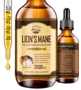Lions Mane Supplement, Liquid Mushroom Extract Drops, 8 Mushrooms Complex for Cognitive Support and Immunity Boost, Hasta 2 meses de suministro, Mushroom Supplement with Lion's Mane, Cordyceps, Reishi