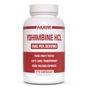 Suplementos enormes Yohimbine HCl, Recomposición del Cuerpo, Fórmula de Energía avanzada y rendimiento, 5 mg por servicio (60 cápsulas)