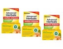 Dramamine Advanced Herbals Non-Drowsy Motion Sickness Relief Caplets, 18 Count (Pack of 3)