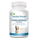 Suplemento de tiroides para perros, soporte para hipotiroidismo en perros con vejiga orgánica, promueve la función normal de sistemas endocrinos y enzimáticos, 120 Tabletas Chewable