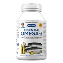 ANDREW LESSMAN Essential Omega-3 Unflavored - 360 Softgels - Ultra-Pure, Alta Potencia Omega-3 Aceites. High DHA, No Stomach Upset, No Contaminants, No Mercury. Pequeño fácil de absorber Softgels