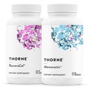 THORNE - ResveraCel (60 cápsulas) " Memoractiv (60 cápsulas) Bundle - Apoya la salud cerebral y el envejecimiento saludable - Gluten, Dairy " Soy-Free