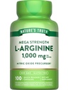 La verdad de la naturaleza L-Arginine 1000mg ← 100 Capsules  durable Mega Strength Silencio No Gluten Suplemento gratuito