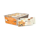 GoMacro MacroBar Barras orgánicas de proteína vegana - mantequilla de girasol + chocolate (2.3 Bares de onza, 12 Cuenta