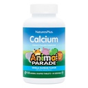 NaturesPlus Animal Parade Calcium, Vanilla Sundae Flavor - 90 Animal-Shaped Chewable Tablets - Promueve Huesos Saludables - Vegan, Gluten Gratis - 90 Total Servings
