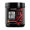 NutraBio Intra Blast Bcaa Powder Amino Amino Acid Suplemento, Electrolyte & Hydration Blend, Intra, Pre Workout &amp; Muscle Recovery, 20g Eaa Amino Acids Powder, 5g Glutamine- Tropical Fruit Punch, 30 Serving