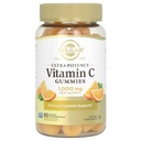 Solgar Vitamina C Gummies for Adults 1000mg Ultra Potency Vitamin C Immune System Support for Women &amp; Hombres - Tasty Tart Orange Flavor, Vegan &amp; Gluten-Free Gummy, 2 Month Supply, 60 Servings, 2g Sugar