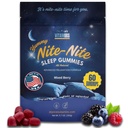 Dr. Price Gummies de sueño para adultos – 3 mg de melatonina, L-Theanine, GABA &amp; Herbal Blend – Mixed Berry Flavor, Gluten-Free Sleep Aid – 60 Condes