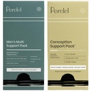 Perelel Conception Support Pack &amp; Men's Multi Support Pack, Prenatal Multivitamin for Fertility Wellness & Daily Multivitamin for Men's Wellness, 60 Daily Pill Packs