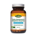 Flora Daily Maintenance Digestive Enzymes - Contiene 7 Enzymes for Digestive Health Support - Aids Gas &amp; Bloating - No Gluten-Free - 60 cápsulas vegetarianas