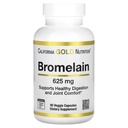 California Gold Nutrition Bromelain, 625 mg, 90 cápsulas vegetales