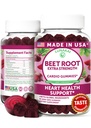 Lunakai EE.UU. Hecho Gummies de remolacha con Antioxidante Blend - Delicious Bocas de remo no GMO, 60ct