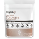 Organixx Collagen Peptides Polvo con vitamina C, Tipos I, II, III, V, X Collagen hidrolizado, Pelo, Nail, Skin, Bone & Joint Health, Aging Support, Clean Sourced, Gluten Free, Unflavored, 15 Servings
