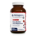 Constructor de huesos metagénicos con magnesio - para la fuerza de hueso integral y bienestar* - con calcio, vitamina D " Magnesio de amortiguación rápida - no GMO " libre de gluten - 90 tabletas