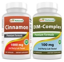 Cinnamon 1000 mg " Suplemento DIM 100 mg